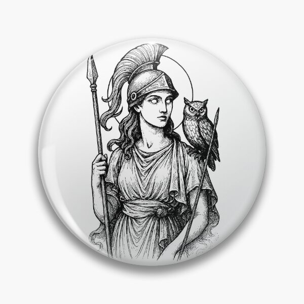 Artikelvorschau, Minerva, römische Göttin entworfen und verkauft von Geometrical Helianthus.