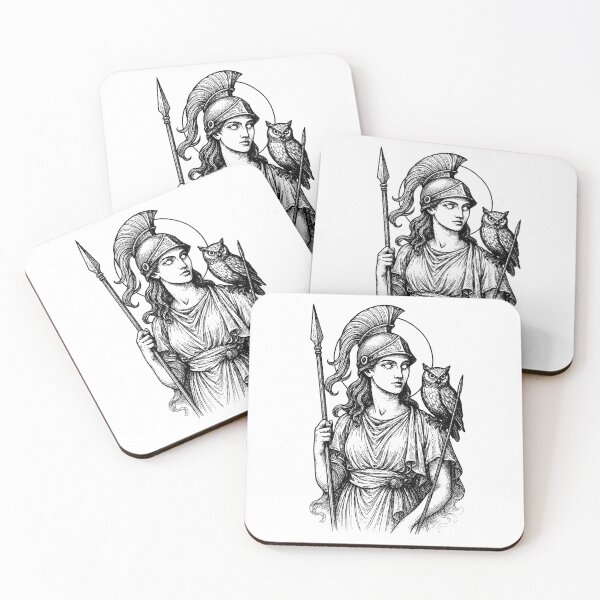 Item preview, Minerva Roman Goddess designed and sold by Geometrical Helianthus.