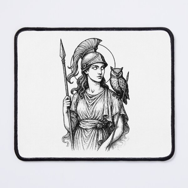 Item preview, Minerva Roman Goddess designed and sold by Geometrical Helianthus.