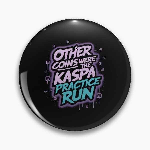 Item preview, Blocks Before Buzzwords Kaspa designed and sold by RadDeck.