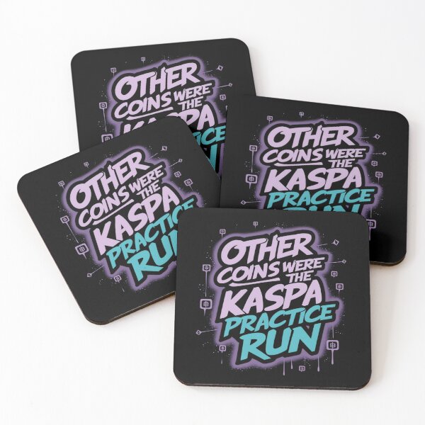 Item preview, Blocks Before Buzzwords Kaspa designed and sold by RadDeck.