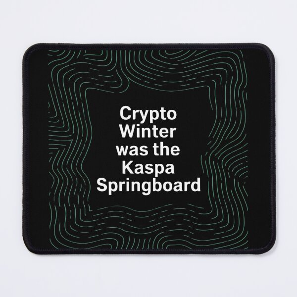 Item preview, Mining Not Minting Kaspa designed and sold by RadDeck.