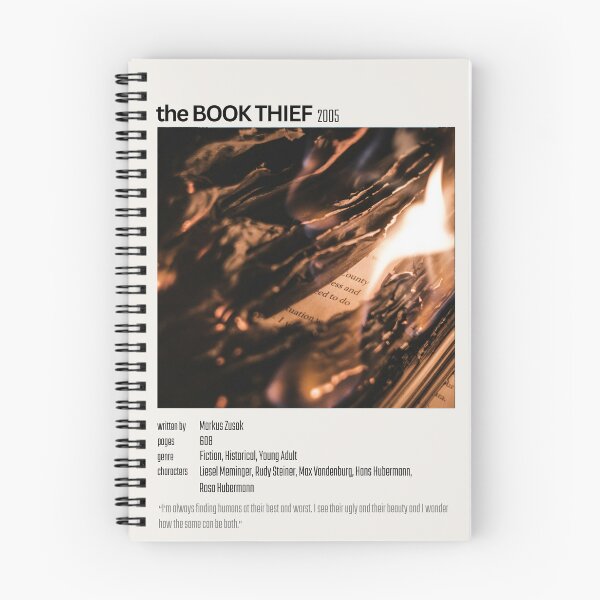 Item preview, The Book Thief - Book Burning designed and sold by BasicArtChick.