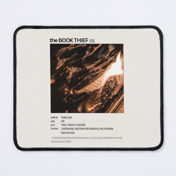 Item preview, The Book Thief - Book Burning designed and sold by BasicArtChick.