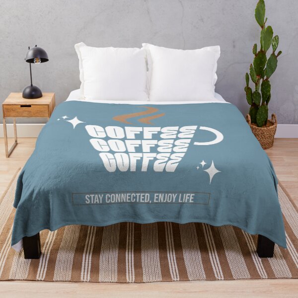 Item preview, Stay Connected, Enjoy Coffee Vibes designed and sold by Lucky Streetwear.