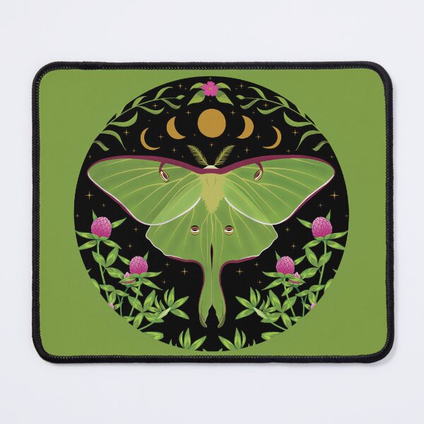 Item preview, Luna Moth Celestial Moon Cottagecore Moth Design designed and sold by Parkerzz.