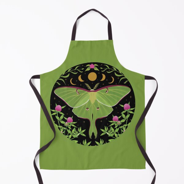 Item preview, Luna Moth Celestial Moon Cottagecore Moth Design designed and sold by Parkerzz.