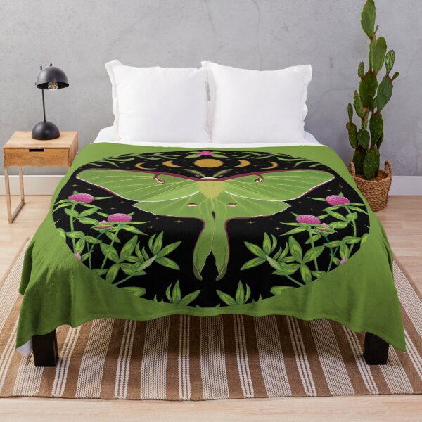 Item preview, Luna Moth Celestial Moon Cottagecore Moth Design designed and sold by Parkerzz.