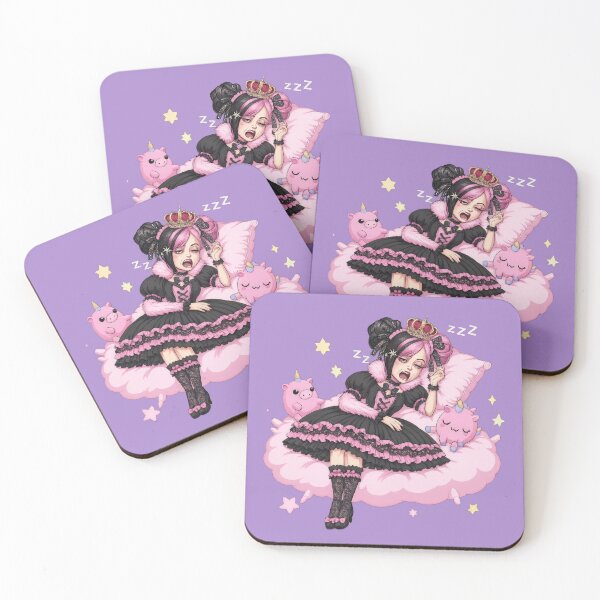 Item preview, Nappin emo, ouji, gothic, kawaii, lolita, funny princess designed and sold by DumbPet.