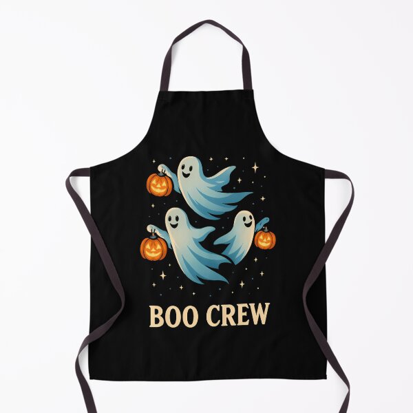 Item preview, Boo Crew – Happy Ghost Squad with Jack-O’-Lanterns designed and sold by Taans-Creation.