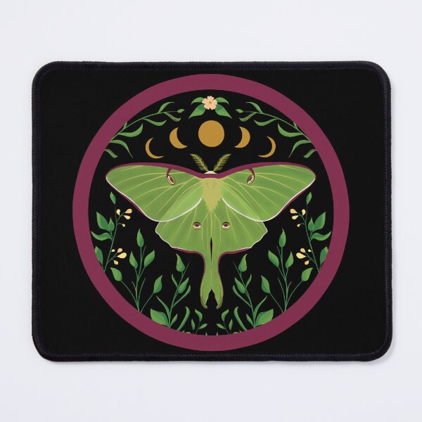 Item preview, Luna Moth Celestial Moon Cottagecore Mystic Insect Design designed and sold by Parkerzz.