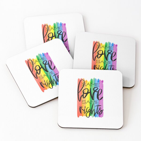 Item preview, SAME LOVE SAME RIGHTS designed and sold by Moon---Cactus.