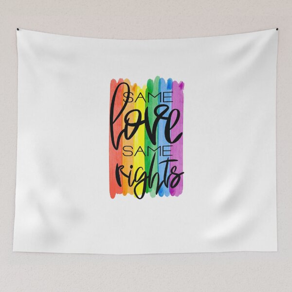 Item preview, SAME LOVE SAME RIGHTS designed and sold by Moon---Cactus.