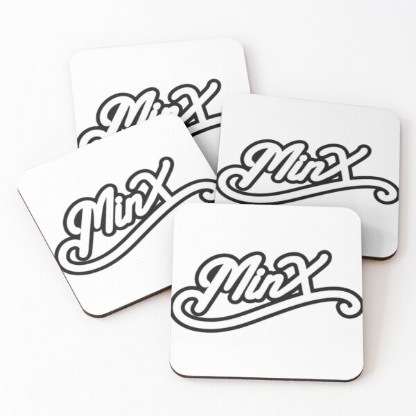 Item preview, Minx Logo designed and sold by NadyaEsthetic.