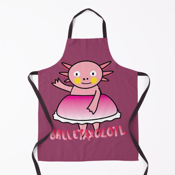 Item preview, Balletaxolotl cute ballet dancer axolotl designed and sold by fluffyfamcraft.