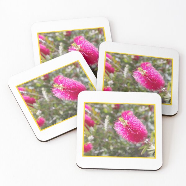 Item preview, Pink Callistamon designed and sold by JenGo Creative.