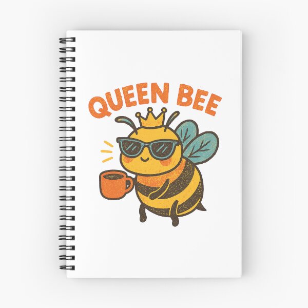Item preview, Queen Bee – Funny Crowned Coffee Bee Design designed and sold by Lacritsa .
