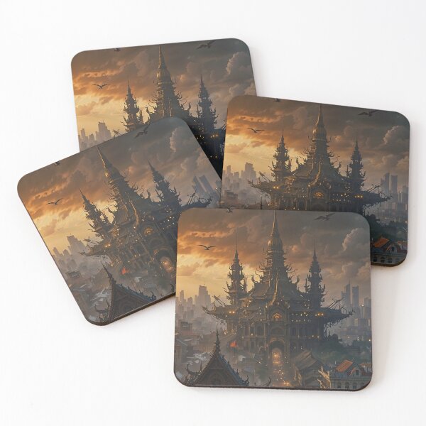 Item preview,  "Steampunk WAT8 : Steampunk Temple of the Future" designed and sold by Neo Yonok -art-.