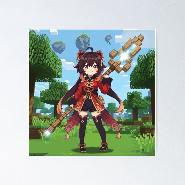 Item preview, Veliona Minecraft / Genshin Impact  designed and sold by BrownHorse90s.