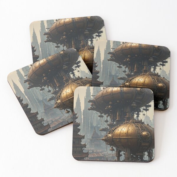 Item preview, "Steampunk WAT6 : Steampunk Temple of the Future" designed and sold by Neo Yonok -art-.