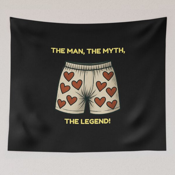Item preview, Dungeon Crawler Carl - Man Myth Legend BigBoi Boxers designed and sold by ImpastaCorp.
