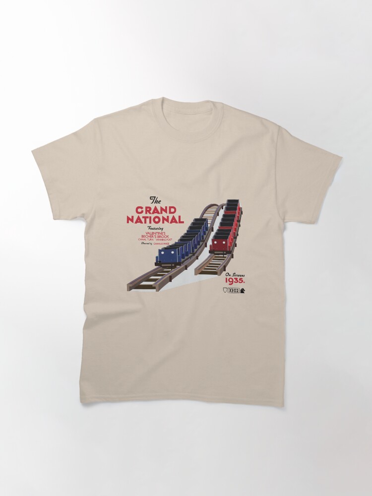 Alternate view of The Grand National - Movie Poster Style Classic T-Shirt