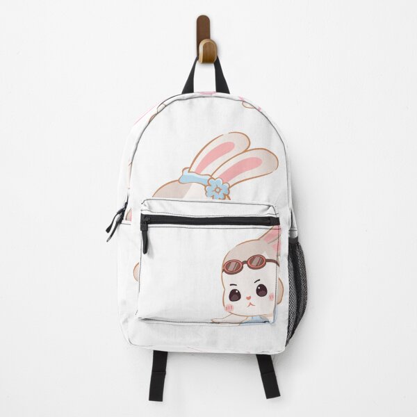 Item preview, Playful Bunnies on the Go – Cute Cartoon Rabbit Sticker Pack designed and sold by PRINTJIT.