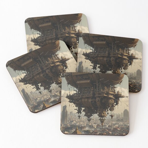 Item preview, "Steampunk WAT4 : Steampunk Temple of the Future" designed and sold by Neo Yonok -art-.
