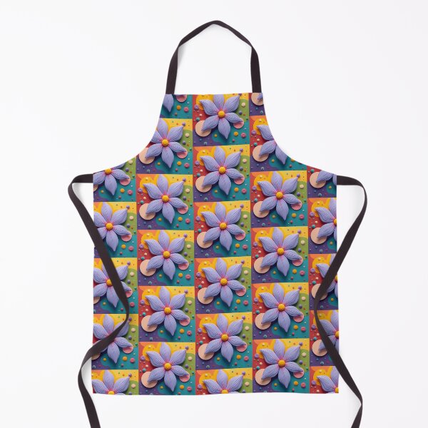 Item preview, 3D Pop Art Flower Design, POD Artwork, Colorful Retro Style designed and sold by KlarkiteTees.