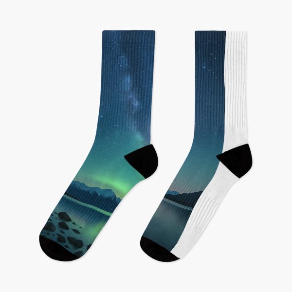 Item preview, Aurora Australis Over Lake Tekapo, New Zealand designed and sold by Aryabek.