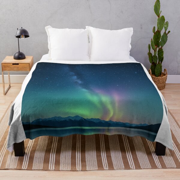 Item preview, Aurora Australis Over Lake Tekapo, New Zealand designed and sold by Aryabek.