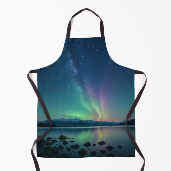 Item preview, Aurora Australis Over Lake Tekapo, New Zealand designed and sold by Aryabek.