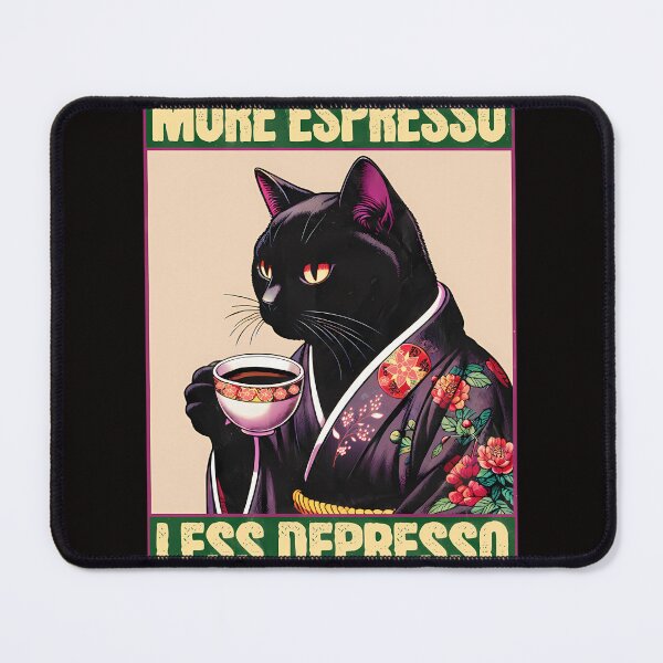 Item preview, More Espresso Less Depresso Meme  designed and sold by LAZAR-EG.