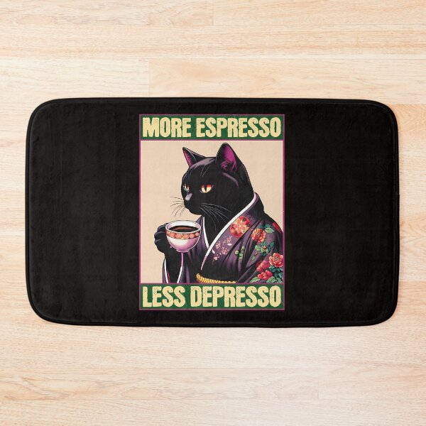 Item preview, More Espresso Less Depresso Meme  designed and sold by LAZAR-EG.