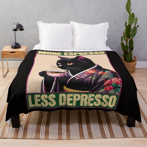 Item preview, More Espresso Less Depresso Meme designed and sold by LAZAR-EG.