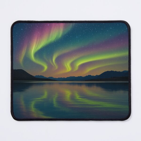 Item preview, Southern Lights Reflected Over Lake Tekapo designed and sold by Aryabek.