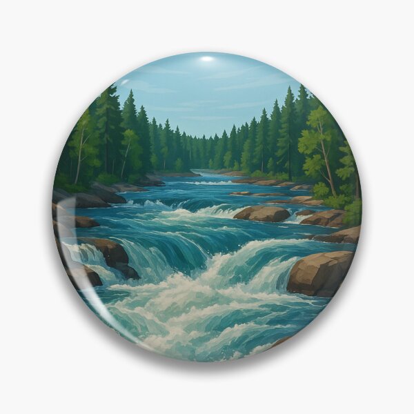 Artikelvorschau, Stromschnellen im Rushing River Provincial Park, Ontario entworfen und verkauft von Aryabek.