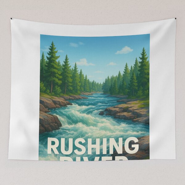 Item preview, Forest Rapids in Rushing River Provincial Park designed and sold by Aryabek.