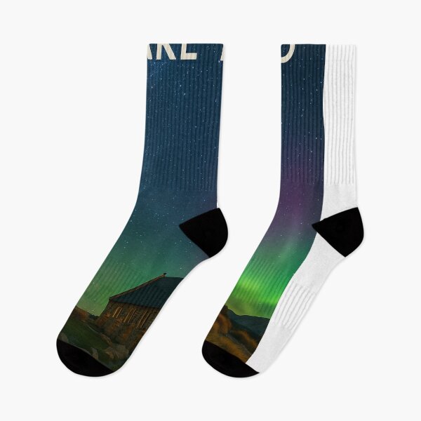 Item preview, Church of the Good Shepherd and Aurora over Lake Tekapo designed and sold by Aryabek.