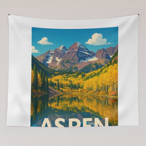 Item preview, Autumn Reflections at Maroon Bells, Aspen Colorado designed and sold by Aryabek.