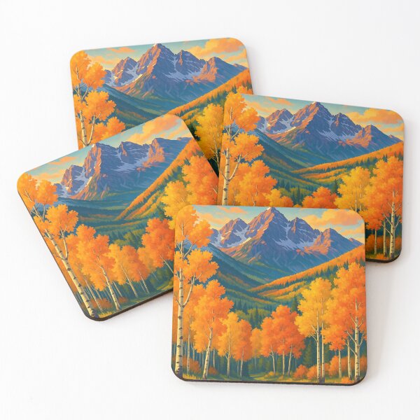 Item preview, Fall Colors Framing Maroon Bells in Aspen, Colorado designed and sold by Aryabek.