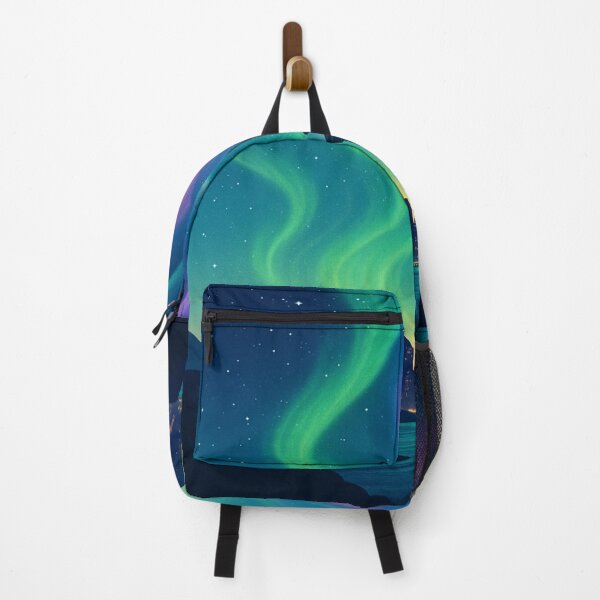 Item preview, Northern Lights Over Auckland City Skyline, New Zealand designed and sold by Aryabek.