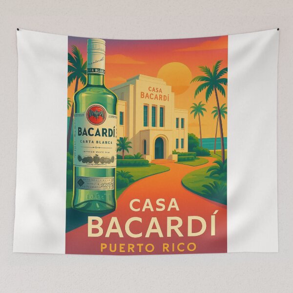 Item preview,  Bacardí Rum and Distillery in Puerto Rico designed and sold by Places On Earth.