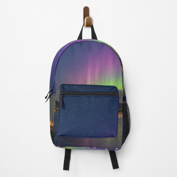 Item preview, Aurora Australis Above the City Lights of Wellington designed and sold by Places On Earth.