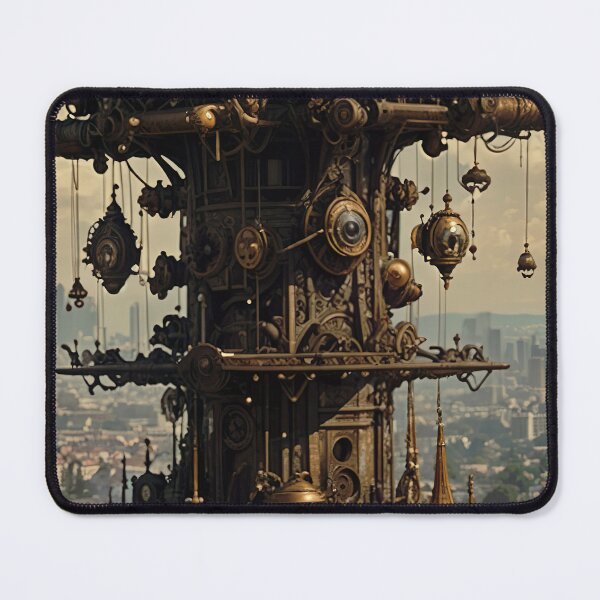Item preview, "Steampunk WAT2 : Steampunk Temple of the Future" designed and sold by Neo Yonok -art-.