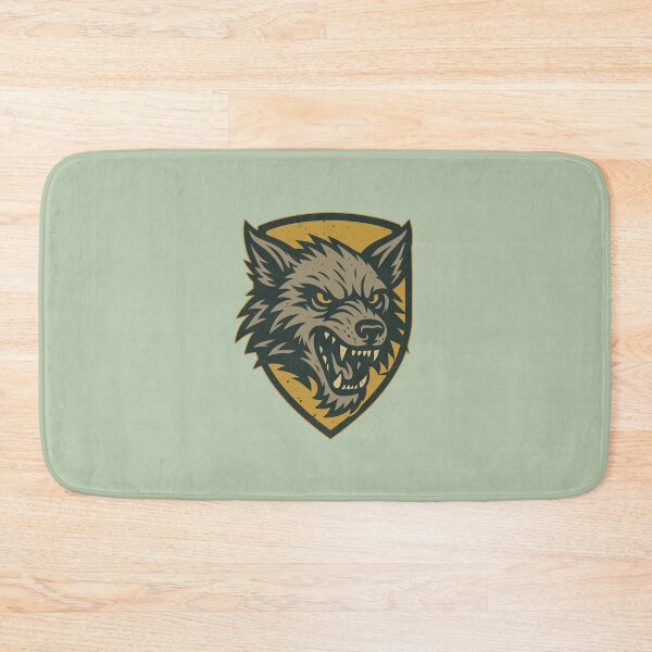 Item preview, WW2 Style Tanker Wolf Badge – Simple Military Emblem designed and sold by Hadrion.