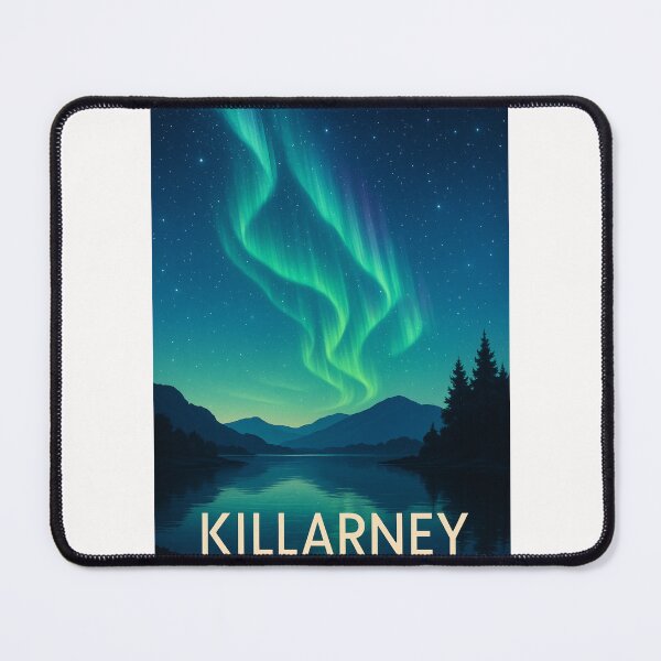 Item preview, Northern Lights Above Killarney National Park, Ireland designed and sold by Places On Earth.