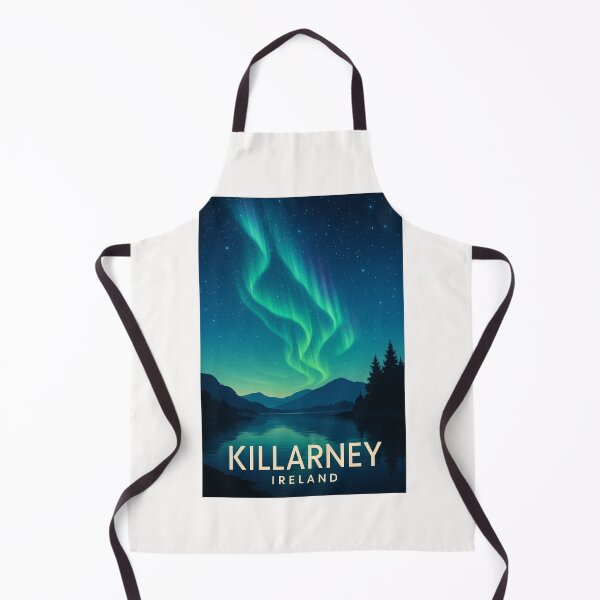 Item preview, Northern Lights Above Killarney National Park, Ireland designed and sold by Places On Earth.