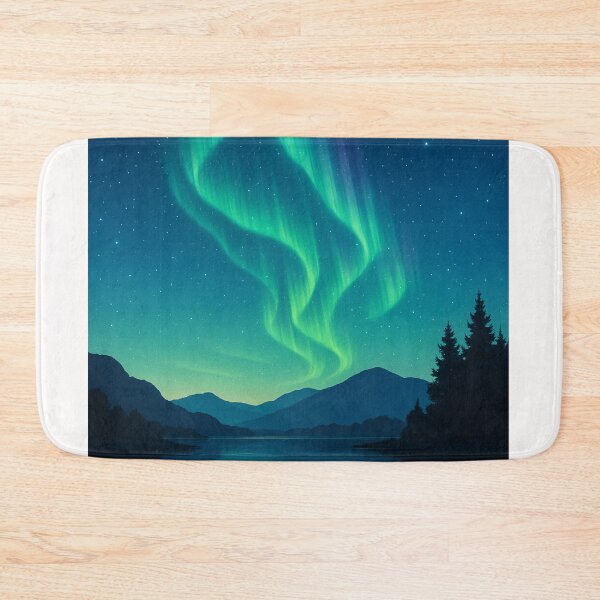 Item preview, Northern Lights Above Killarney National Park, Ireland designed and sold by Places On Earth.