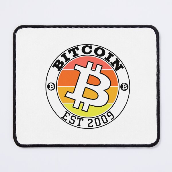 Item preview, Bitcoin EST 2009 Multicolour Logo designed and sold by BitcoinTshirts.